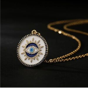Evil eye necklace